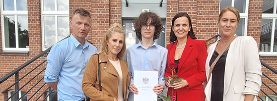 Nasz uczeń z nagrodą!