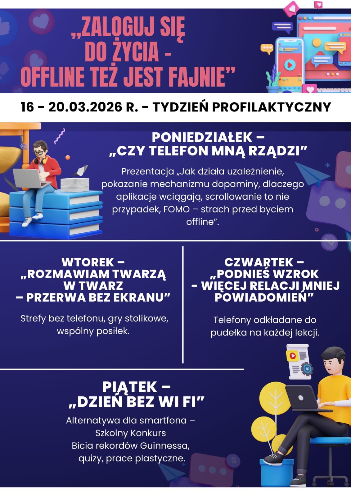 Zaloguj się do życia - offline też jest fajnie