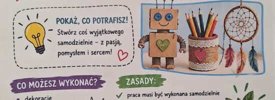 Konkurs na własnoręcznie wykonaną rzecz!