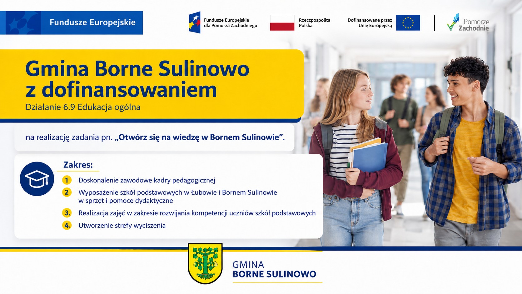 Gmina Borne Sulinowo z dofinansowaniem