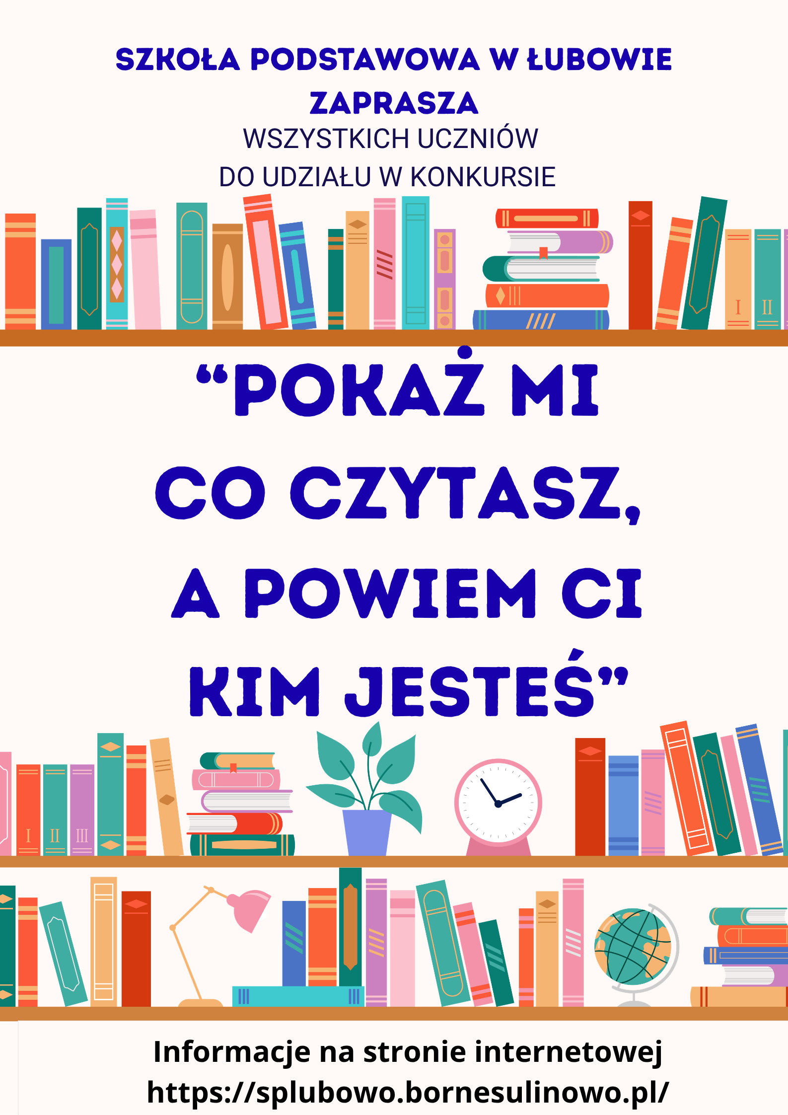 Konkurs „POKAŻ MI CO CZYTASZ, A POWIEM CI KIM JESTEŚ”