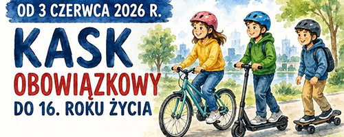Kask obowiązkowy