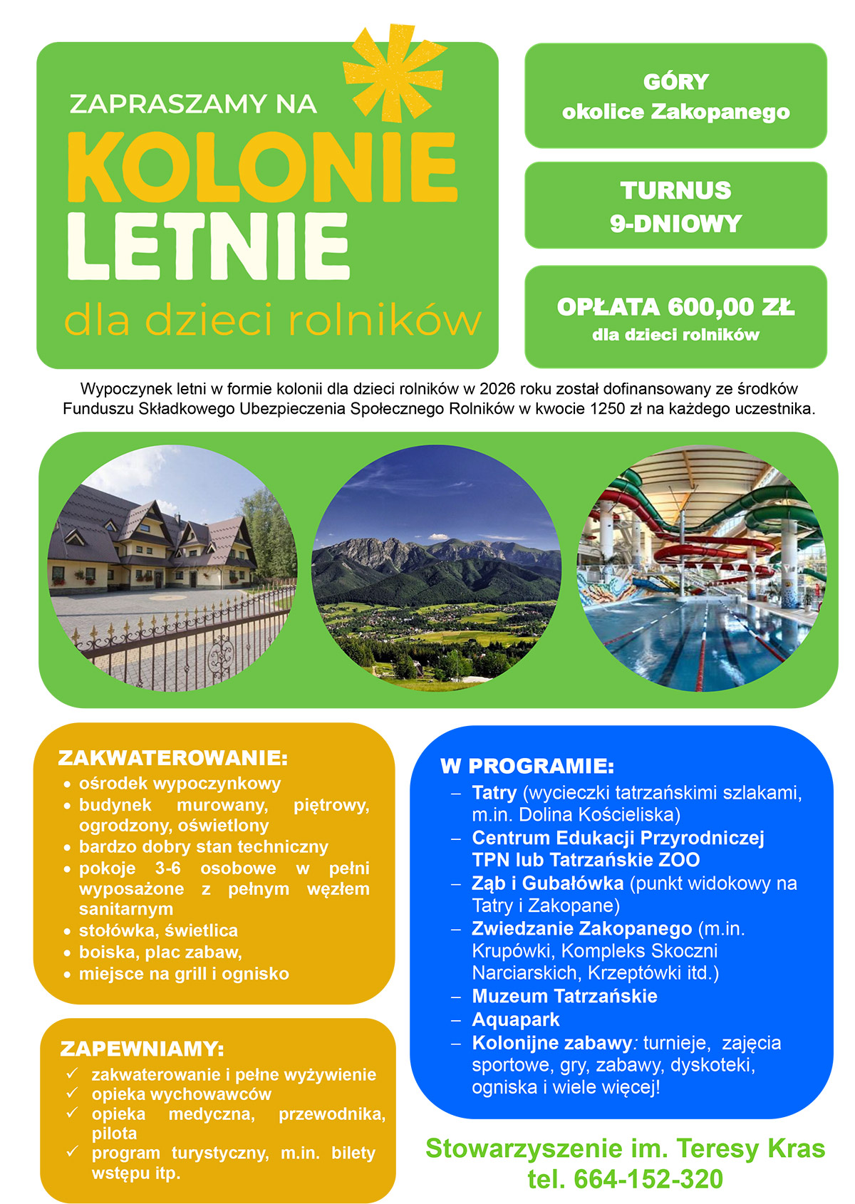Kolonie letnie
